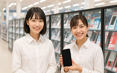 スマホ販売スタッフ（未経験歓迎）